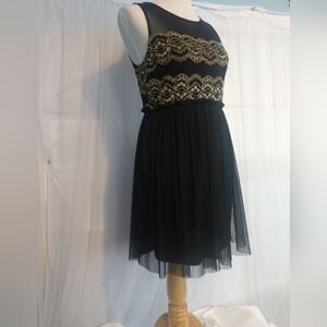 Black cocktail dress new with tags medium